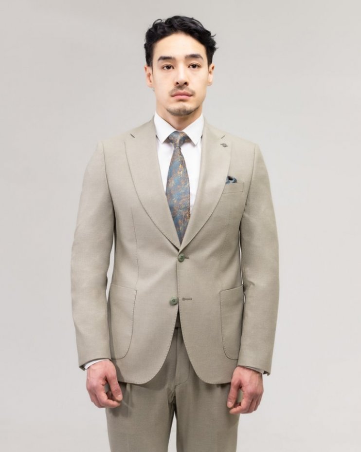 Костюм 2-ка Mazaltovman бежевый повседневный