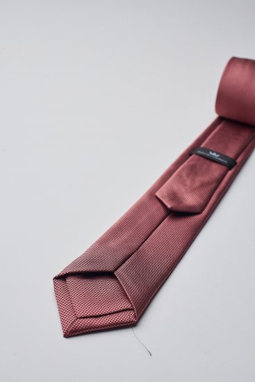 Мужской галстук Пудрового цвета фактурный