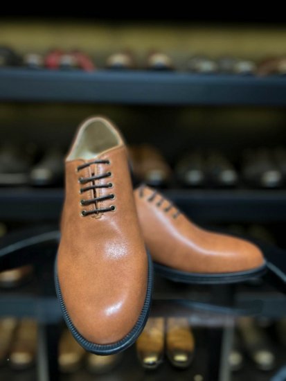 Оксфорды MAZALTOVMAN Рыжие кожаные