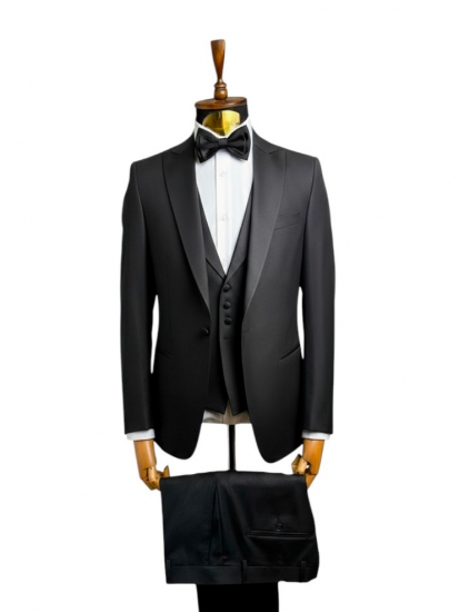 Смокинг MAZALTOVMAN 3-ка Черный премиум линейка