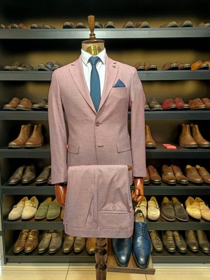 Костюм MAZALTOVMAN 2-ка Розовый в микроклетку