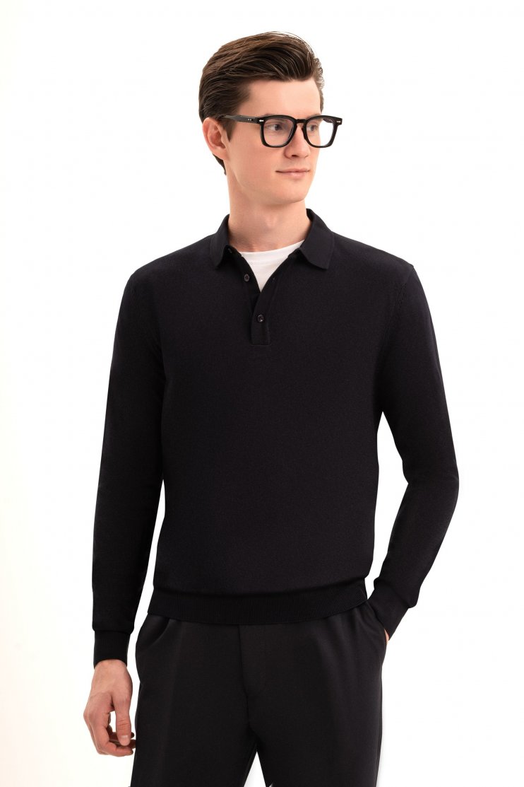 Джемпер МАС Темно-синий